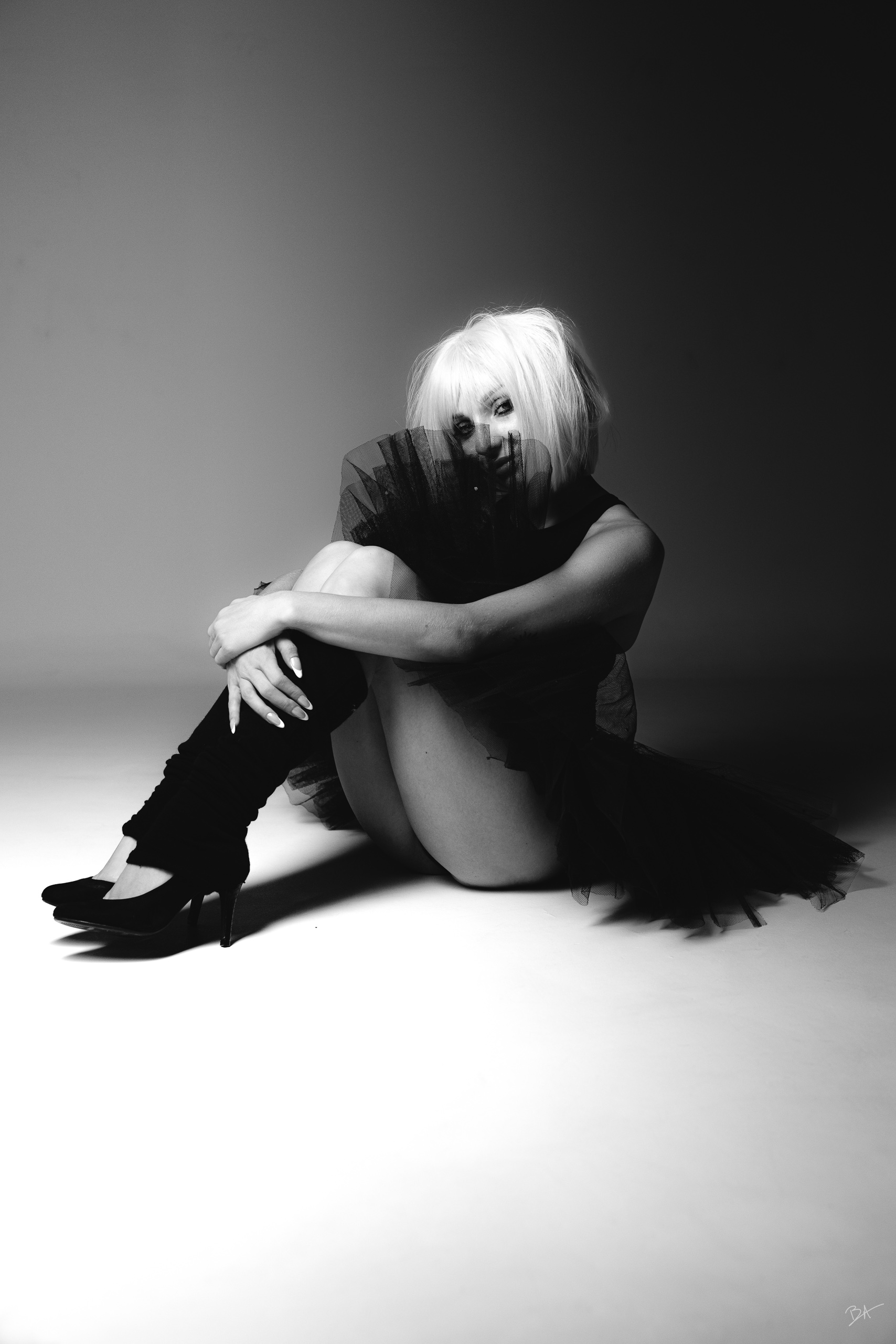 Maureen Jenkins, portrait de studio par Benjamin Auffret